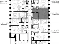 Студия, 32,61 м², 7 эт., ЖК City Bay, Сити Бэй, фотография 2