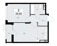 Продам 1 комнатную квартиру