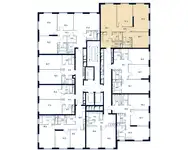 3-х комнатная квартира, 98,90 м², 4 эт., ЖК Интонация, фотография 2