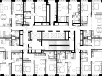 3-х комнатная квартира, 73,30 м², 16 эт., ЖК Level Южнопортовый, Левел Южнопортовый, фотография 2