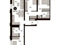 Продам 3 комнатную квартиру