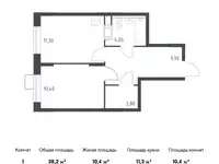 Продам 1 комнатную квартиру