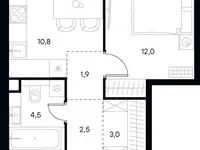 Продам 1 комнатную квартиру
