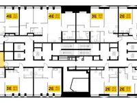 3-х комнатная квартира, 79,00 м², 29 эт., ЖК INJOY, Инжой, фотография 2