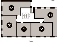 Студия, 69,50 м², 4 эт., ЖК Первый Квартал, фотография 2