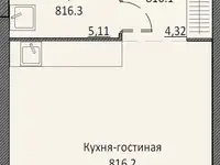 Продам апартаменты, 30,28 м², 3 эт., ЖК Инсайдер, фотография 2