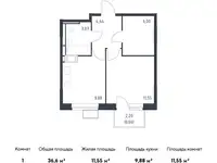 Продам 1 комнатную квартиру