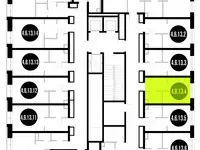 Студия, 17,83 м², 13 эт., ЖК NiceLoft, НайсЛофт, фотография 3