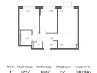 Продам 3 комнатную квартиру