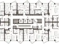 2-х комнатная квартира, 56,30 м², 24 эт., ЖК HIGH LIFE Летниковская 11, Хай Лайф, фотография 2