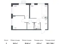 Продам 3 комнатную квартиру