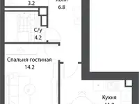 Продам 1 комнатную квартиру