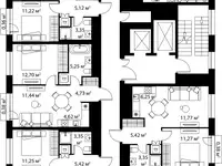 3-х комнатная квартира, 71,57 м², 8 эт., ЖК Life-Варшавская, Лайф-Варшавская, фотография 2