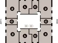 Студия, 57,50 м², 10 эт., ЖК Метроном, фотография 2