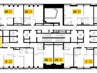 3-х комнатная квартира, 79,60 м², 27 эт., ЖК INJOY, Инжой, фотография 2