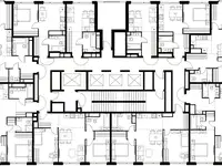 Студия, 21,80 м², 34 эт., ЖК Level Мичуринский, Левел Мичуринский, фотография 2
