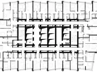 1-но комнатная квартира, 54,36 м², 24 эт., ЖК Дом Дау, фотография 2