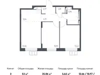 Продам 3 комнатную квартиру