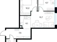 Продам 3 комнатную квартиру