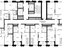 2-х комнатная квартира, 54,50 м², 30 эт., ЖК Варшавские ворота, фотография 2