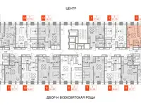 Продам апартаменты, 46,93 м², 16 эт., ЖК Baires, Байрес, фотография 4