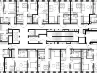 1-но комнатная квартира, 37,40 м², 32 эт., ЖК Level Нижегородская, Левел Нижегородская, фотография 2