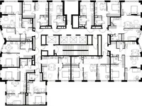Студия, 22,10 м², 4 эт., ЖК Level Мичуринский, Левел Мичуринский, фотография 2