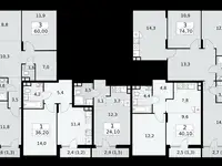 Продам 3 комнатную квартиру