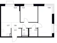Продам 3 комнатную квартиру