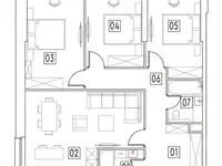 Продам апартаменты, 93,50 м², 11 эт., ЖК Mainstreet, Мэйнстрит, фотография 2