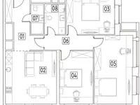 Продам апартаменты, 95,40 м², 13 эт., ЖК Mainstreet, Мэйнстрит, фотография 2