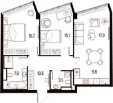 Продам 3 комнатную квартиру