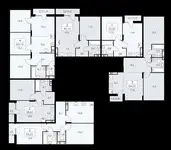 1-но комнатная квартира, 38,60 м², 9 эт., ЖК Дзен кварталы, фотография 2