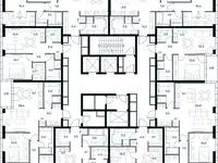 3-х комнатная квартира, 87,40 м², 8 эт., ЖК SHIFT, фотография 2