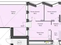 Продам апартаменты, 114,00 м², 13 эт., ЖК Инсайдер, фотография 2