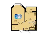 Продам 1 комнатную квартиру