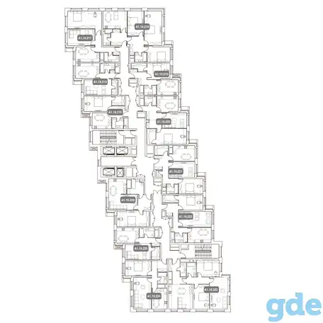 Продам апартаменты, 95,80 м², 19 эт., ЖК Mainstreet, Мэйнстрит, фотография 3
