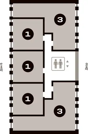 Студия, 85,70 м², 3 эт., ЖК Метроном, фотография 2