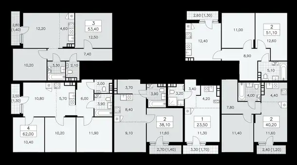 Студия, 23,50 м², 8 эт., ЖК Прокшино, фотография 1