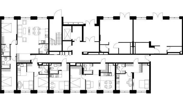 Студия, 20,10 м², 2 эт., ЖК Level Причальный, Левел Причальный, фотография 2