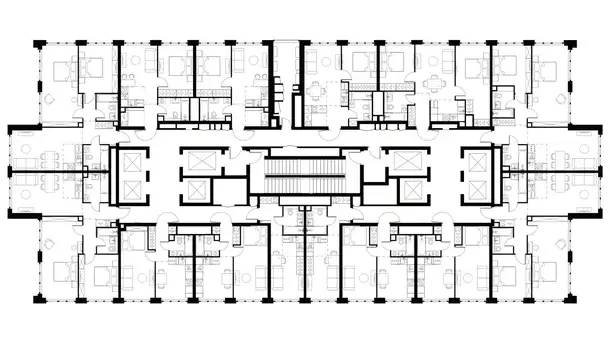 3-х комнатная квартира, 56,70 м², 33 эт., ЖК Level Южнопортовый, Левел Южнопортовый, фотография 2