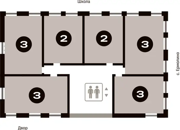 Студия, 105,40 м², 13 эт., ЖК Первый Квартал, фотография 2