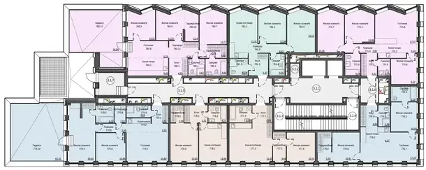 Продам апартаменты, 114,00 м², 13 эт., ЖК Инсайдер, фотография 1