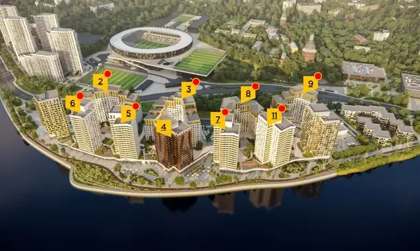 3-х комнатная квартира, 111,59 м², 11 эт., ЖК FORIVER, Форивер, фотография 8