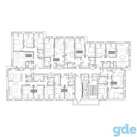 Продам апартаменты, 93,50 м², 11 эт., ЖК Mainstreet, Мэйнстрит, фотография 3