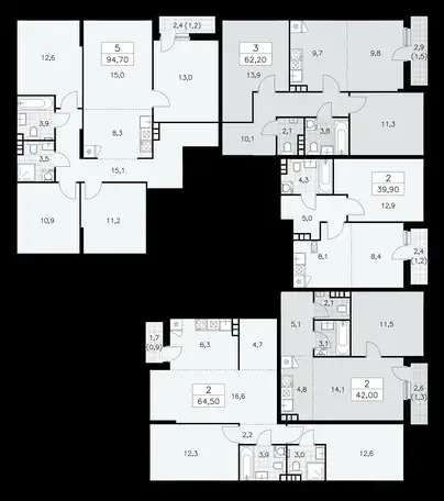 Продам дуплекс, г ул Александры Монаховой, д. 1, 3.4, фотография 1