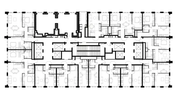 3-х комнатная квартира, 53,10 м², 46 эт., ЖК Level Южнопортовый, Левел Южнопортовый, фотография 2