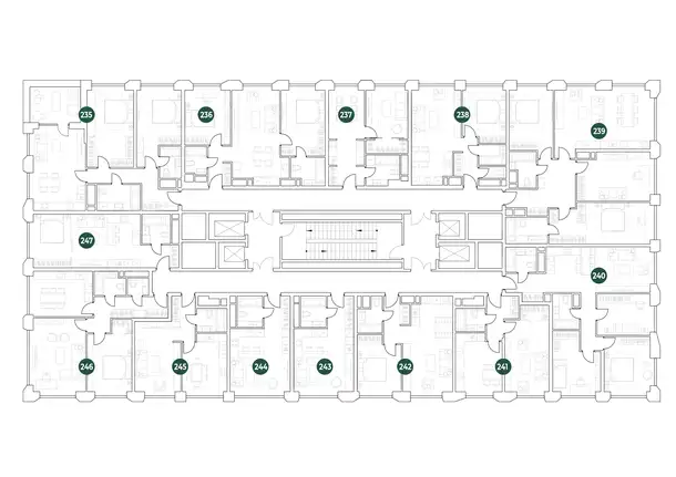 2-х комнатная квартира, 82,45 м², 21 эт., ЖК Very, Вери, фотография 2