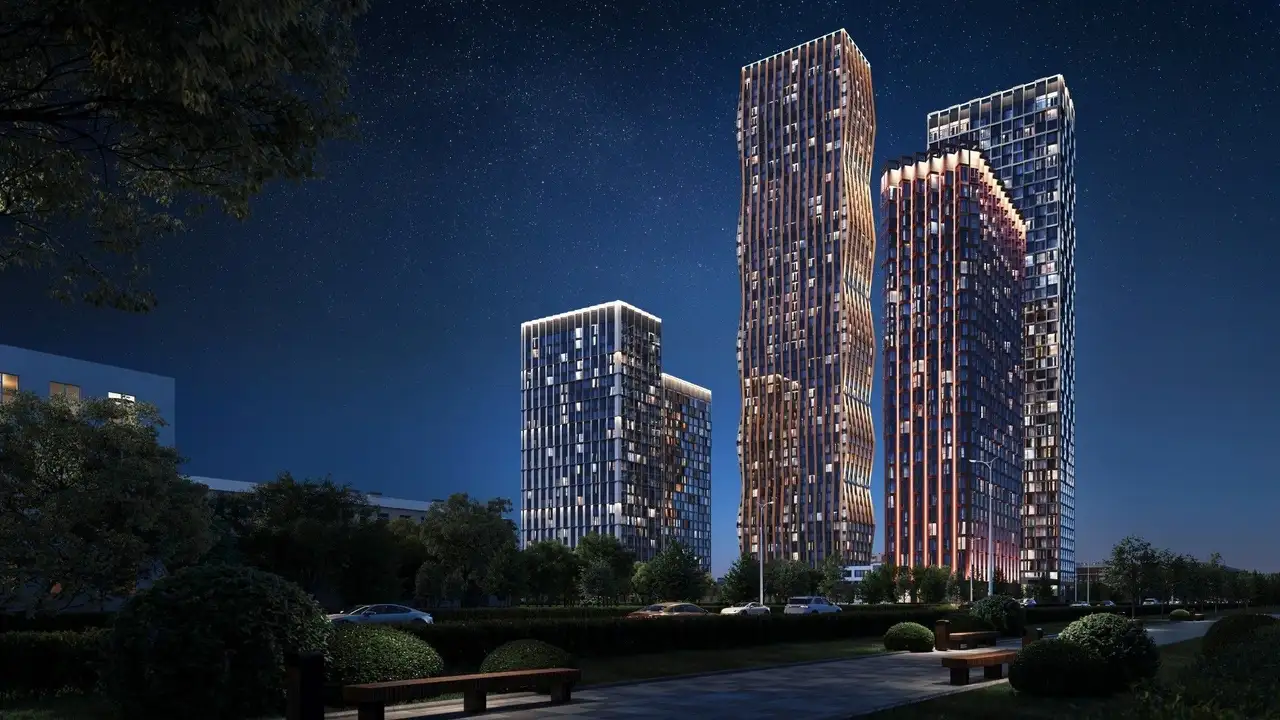 2-х комнатная квартира, 56,00 м², 23 эт., ЖК INDY TOWERS, Инди Тауэрс, фотография 4