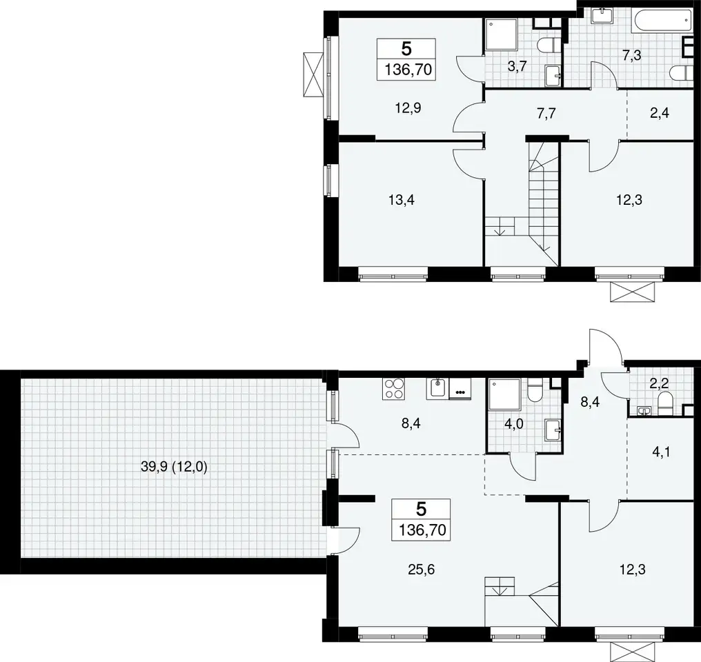 Продам дуплекс, Проектируемый проезд № 7029, к. 6.1, фотография 2